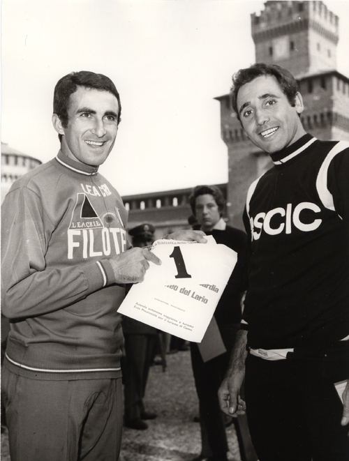 1971 Giro di Lombardia start: bitossi and Polidori
