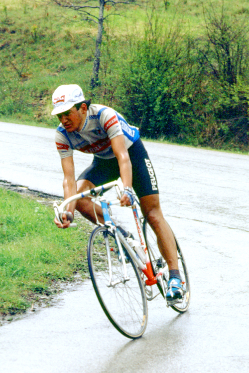 Claudio Chiappuci in the 1987 Giro di Toscana