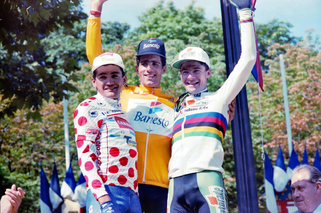 1992 Tour de France final podium