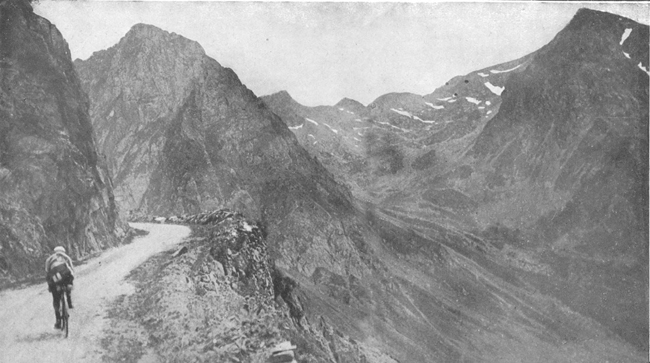 1920 Tour de France: Eugène Christophe n the Pyrenees