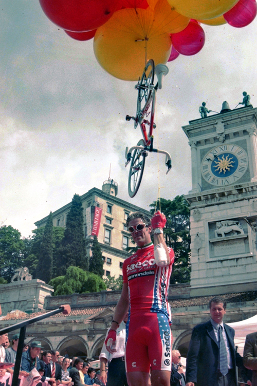 Cipollini at the 1998 Giro