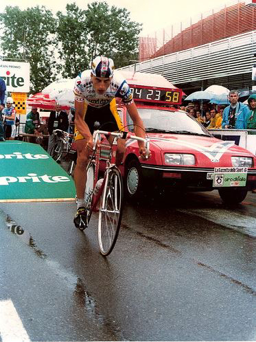 Maurizio Fondriest in the 1987 Giro d'Italia
