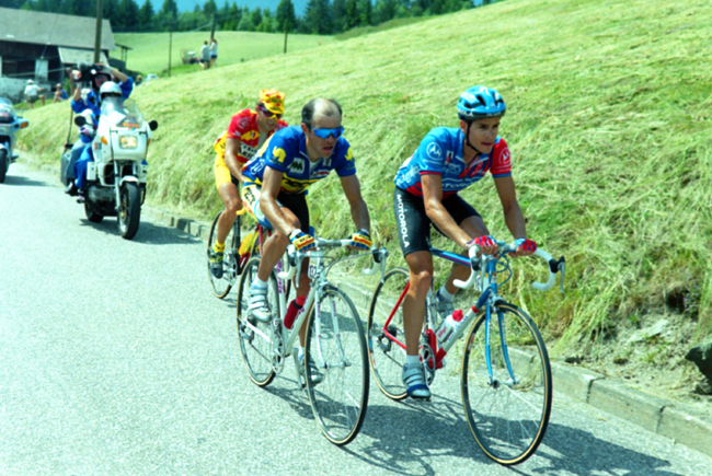 Hampsten ins tage 13 of the 1993 Giro d'Italia