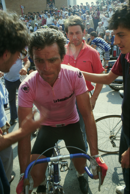 Bernard Hinault in the 980 Giro d'Italia