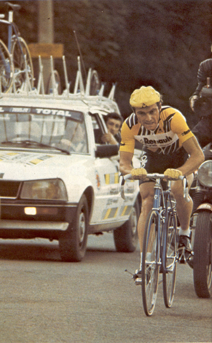 Bernard in Hinault in the 1980 Tour de France