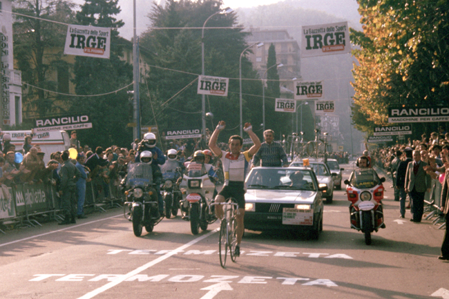 Bernard Hinault wins the 1984 Giuro di Lombardia