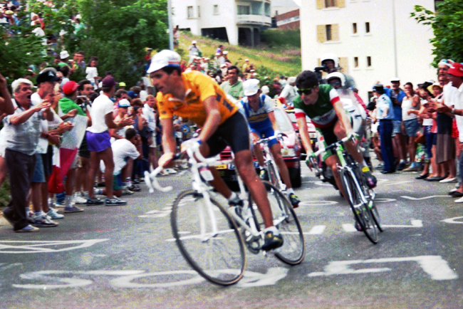 Indiran races in the 1991 Tour de France