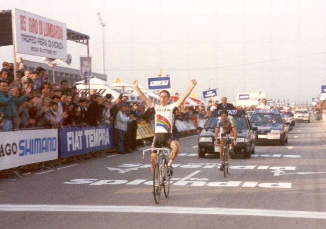 Sean Kelly wins the 1991 Giro di Lombardia