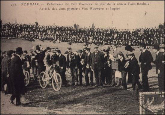 Lapize wins the 1910 Paris-Roubaix