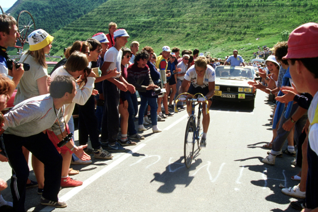 Greg LeMond in the 1984 Tour de France