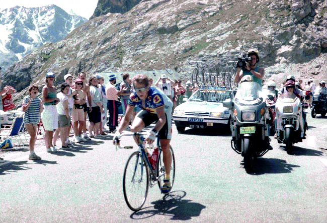 LeMond in stage 14 of the 1992 Tour de France