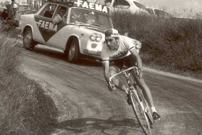 Eddy Merckx in the 1968 GP Castrocaro Terme
