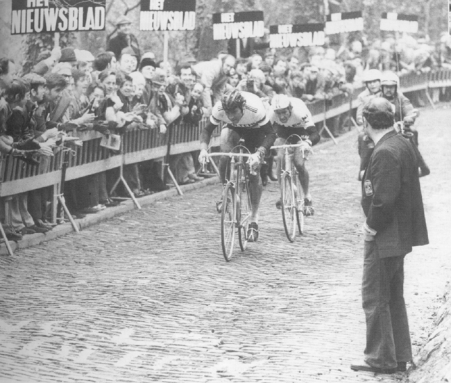 Eddy Merckx and Frans Verbeeck 
