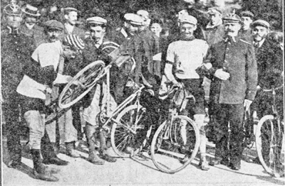 Petit-Breton in the 1908 Tour de France
