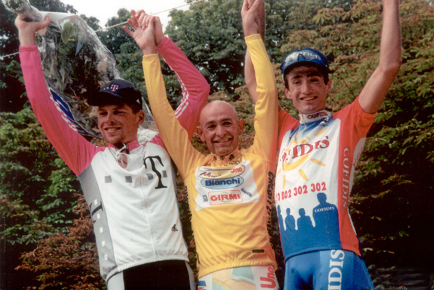 1998 Tour de france podium