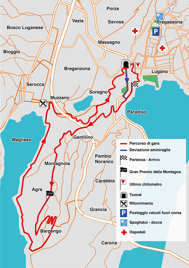 2018 Gp Lugano map