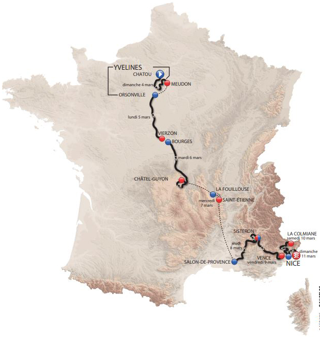 2018 Paris - Nice by BikeRaceInfo