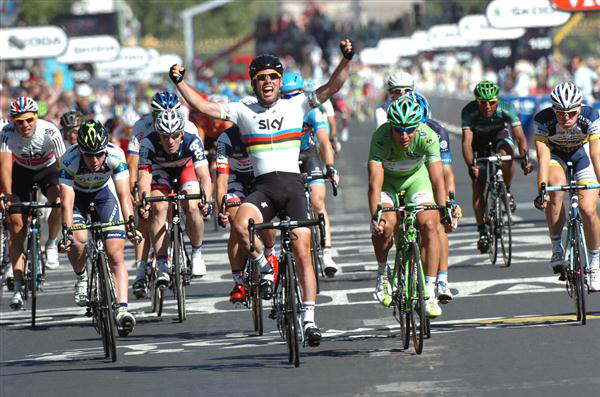 Stage 20 finish