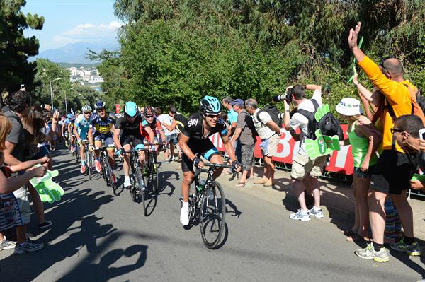 Richie Porte leads