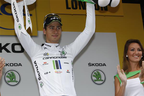 Peter Sagan gets another white jersey