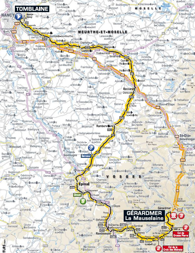 Stage 8 map