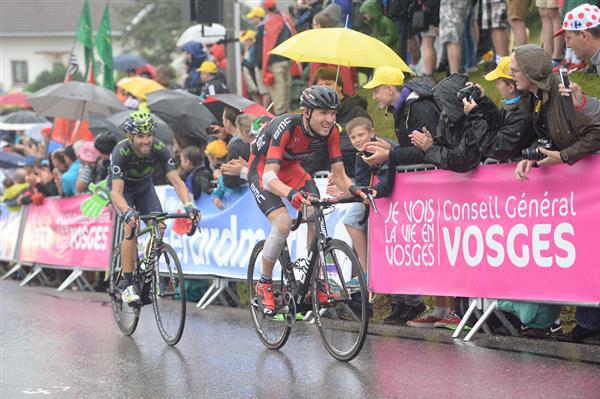 Tejay Van Garderen and Alejandro Valverde
