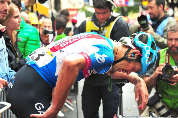 Jack Bauer after just being caught at the line. Photo ©Sirotti