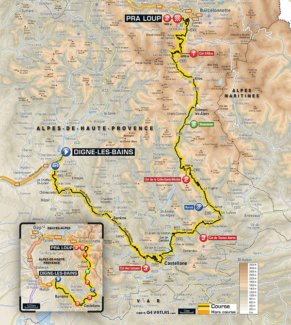 Stage 17 map