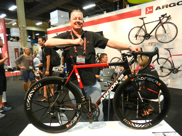 Lance Donnell with his Argon Gallium Pro