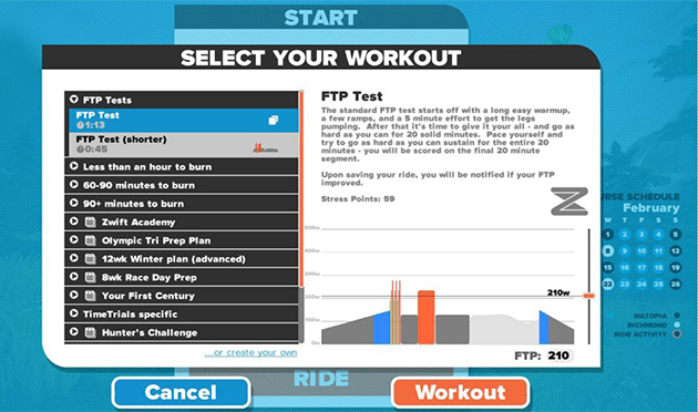 Zwift Ftp Chart